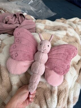 Jellycat Pink Plush Butterfly Toy